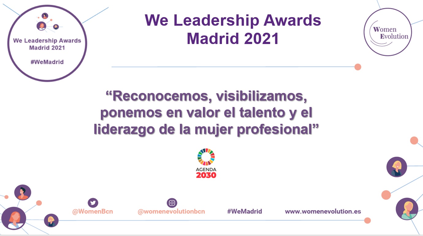 We Leadership Awards Madrid 2021