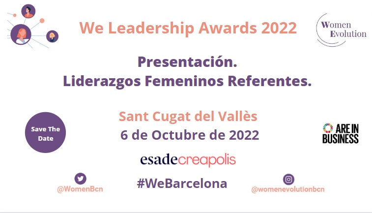 We Leadership Awards Barcelona 2022