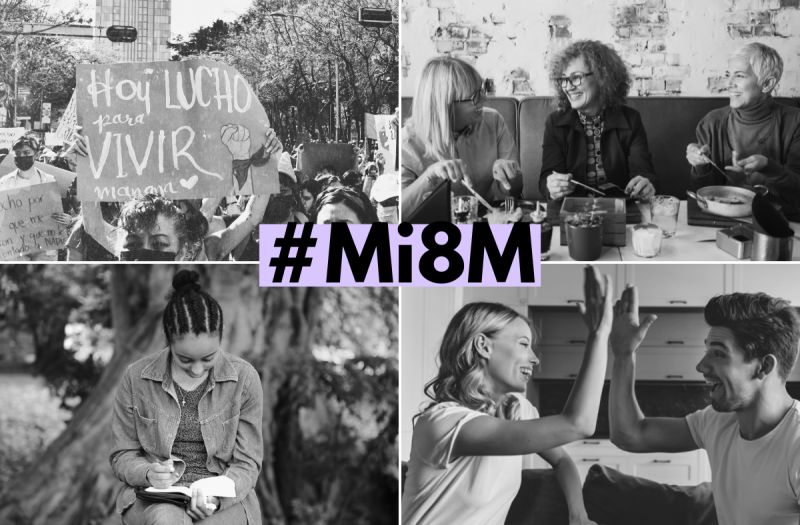 #Mi8M Hagamos red por la Igualdad